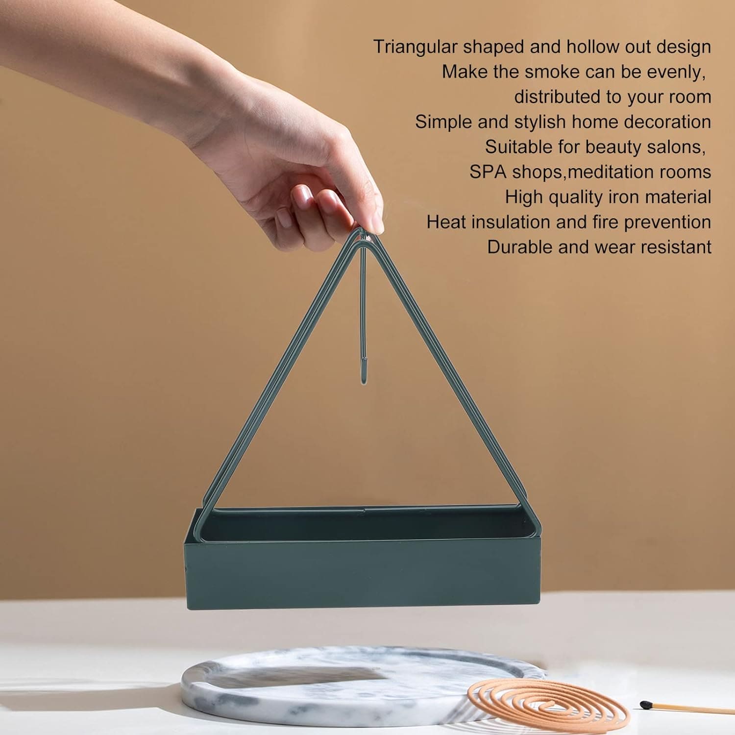 Triangle Coil Holder, Iron Mosquito Incense Box, Creative Mosquito Coil Holder With Tray, Mosquito Repellent Incense Rack, Creative Incense Rack Home Tools, Anti-Scald Mosquito Coil Holder With Tray Triangle Coil Holder, Iron Mosquito Incense Box, Creative Mosquito Coil Holder With Tray, Mosquito Repellent Incense Rack, Creative Incense Rack Home Tools, Anti-Scald Mosquito Coil Holder With Tray